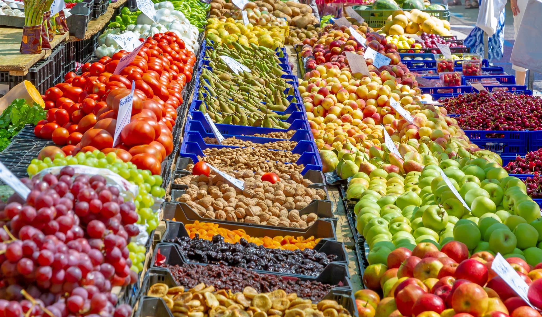 Foto de fruta en mercado